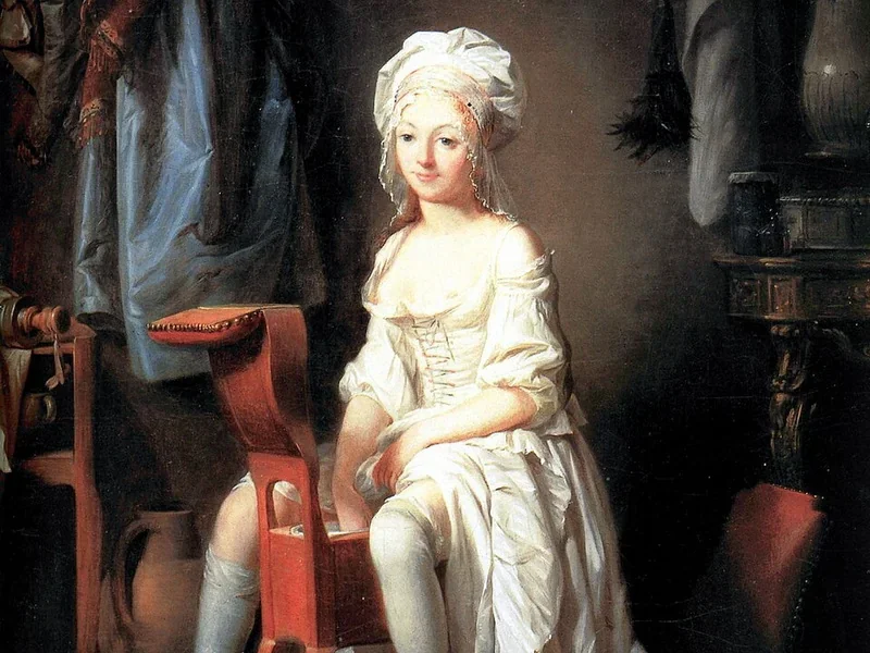 1761-Louis-Léopold Boilly - La toilette intima o la rosa senza petali